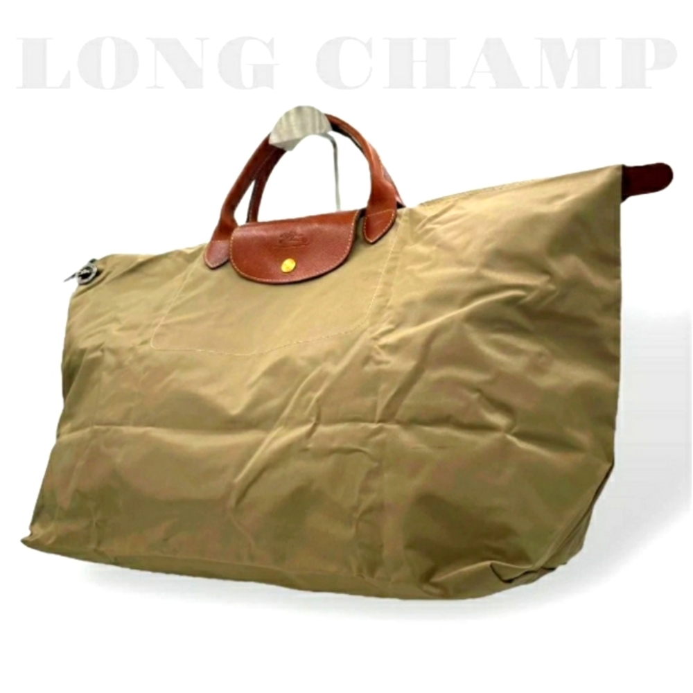 Longchamp Pliage Large Capacity Olive Khaki FawnDuffle/ HAS CALL OUTS SEE PHOTOS